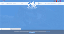 Desktop Screenshot of hotel-echaillon.com